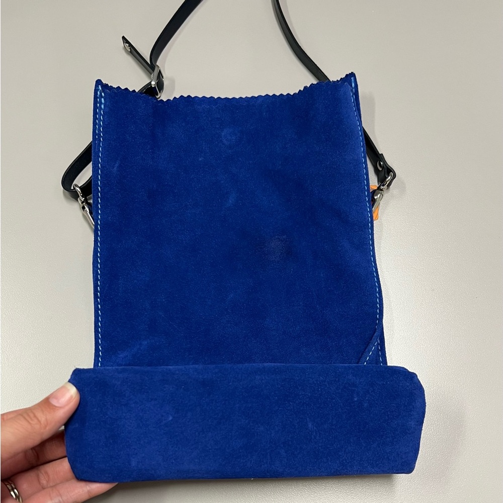 Dallaiti Design Suede and Leather Bag - Picture 6 of 14